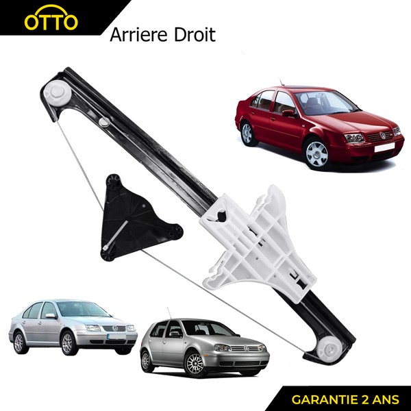 Mechanismus Fensterheber Hinten Rechts Passagier FüR VW Bora Golf 4 IV-image