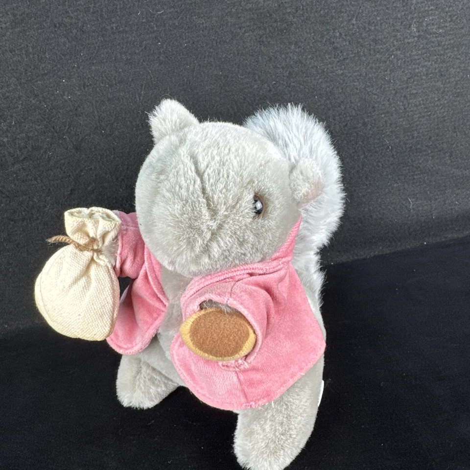 Juguete de peluche para bebé Eden Beatrix Potter Timmy Tiptoes ardilla 8" Foto 2 de 4