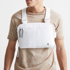 New Streetwear Chest Bag for Men Hip-Hop Rig Strap Bags Male Square Vest Pack