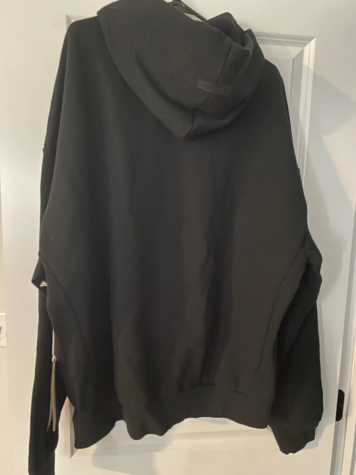 Felpa con cappuccio Fear Of God Essentials 100% autentica elasticizzata limousine taglia large con etichette