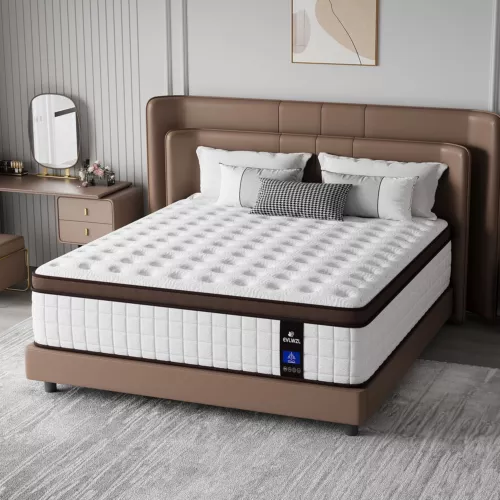 10" 12" Gel Memory Foam Twin Full Queen King Spring Hybrid Mattress in a Box