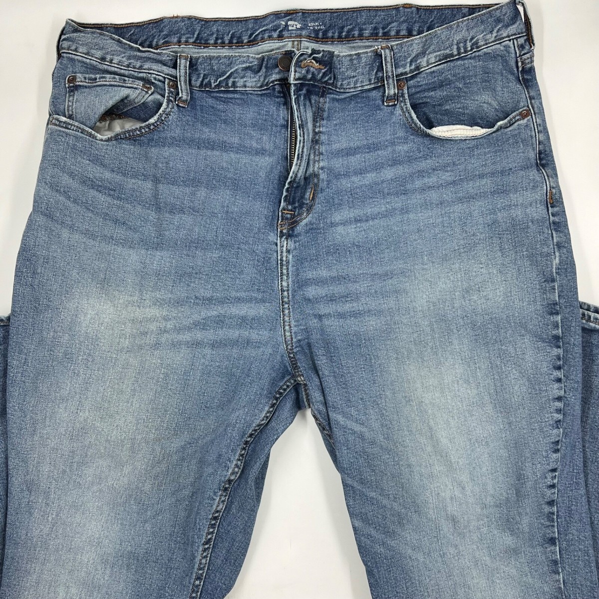 Old Navy Mens Athletic Fit Jeans Size 42/30 Blue Denim Cotton