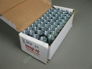 49-NEW-Wej-It-WD12-1-2-034-Carbon-Steel-Standard-Drop-In-Concrete-Anchor-Lot-NIB