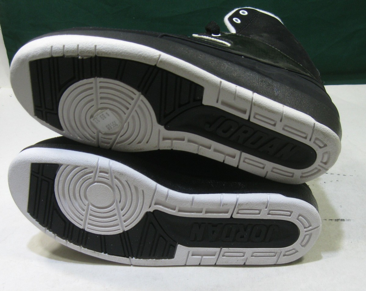 グリーンファーム② Nike Air Jordan 2 Retro Qf 395709 001 Black/White youth Size