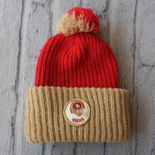 Vintage San Francisco 49ers Pom Beanie 