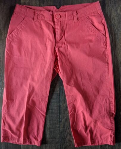 Columbia Women's Kenzie Cove Capri Pants - Size 6 Modern Classic Bright Coral