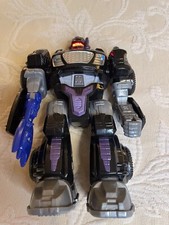 Hap-p Kid Toy Black Gray Purple Battery-Operated Robot