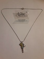DISNEY TINKERBELL  THE GREAT FAIRY RESCUE PENDANT ON STERLING SILVER CHAIN