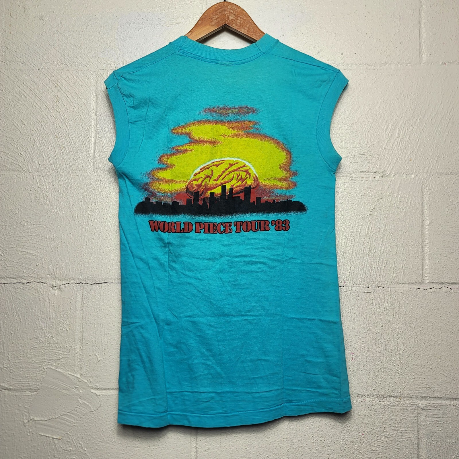 Vintage 1983 Iron Maiden Purgatory World Piece Tour C… Gem