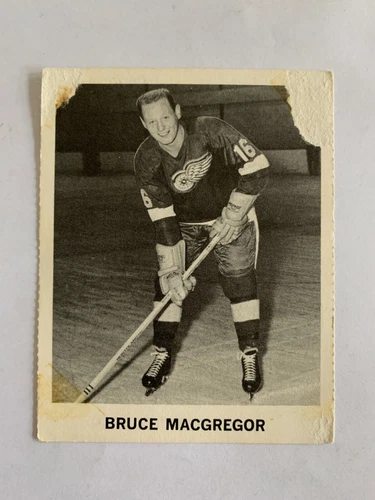 1965-66 Coca-Cola #48 Bruce MacGregor - Detroit Red Wings (inv.0)
