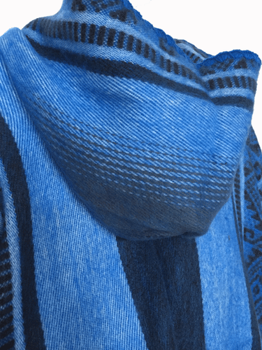 WHOLESALE LOT OF 10 SOFT & BEAUTIFUL HOODED CINDY PONCHOS 10V - Picture 3 of 12