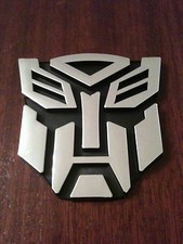 Logo TRANSFORMERS Autobot adesivo o magnetico 3D