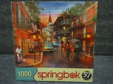 Springbok 1000 Piece Puzzle BOURBON STREET