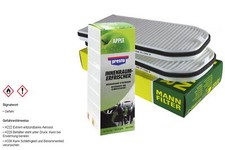 MANN Innenraum-Filter CU 3642-2+Presto Klima Fresh Apfel für BMW 7er E38