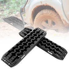 4x4 Off Road  Recovery Tracks 10t Traction Boards Sand / Mud / Snow (Pair) Black