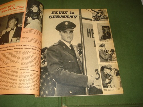 1959 MOVIE STARS TV CLOSE UPS MAG, JAMES GARNER, ELVIS PRESLEY , PAUL NEWMAN - Picture 4 of 8