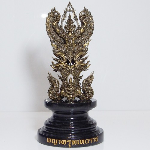 Thai Amulet GARUDA Phaya Krut MahaBaramee Si Tid LP Warah Wat PhoThong BE2563