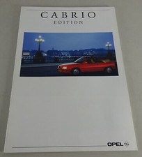 Brochure/brochure Opel Kadett E convertible status 08/1991