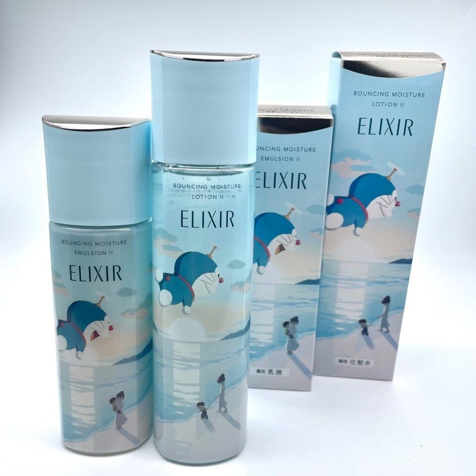 ELIXIR DORAEMON Bouncing Moisture Lotion Emulsion SP II Lift ELIXIR DORAEMON Bouncing Moisture Lotion Emulsion SP II Lift
