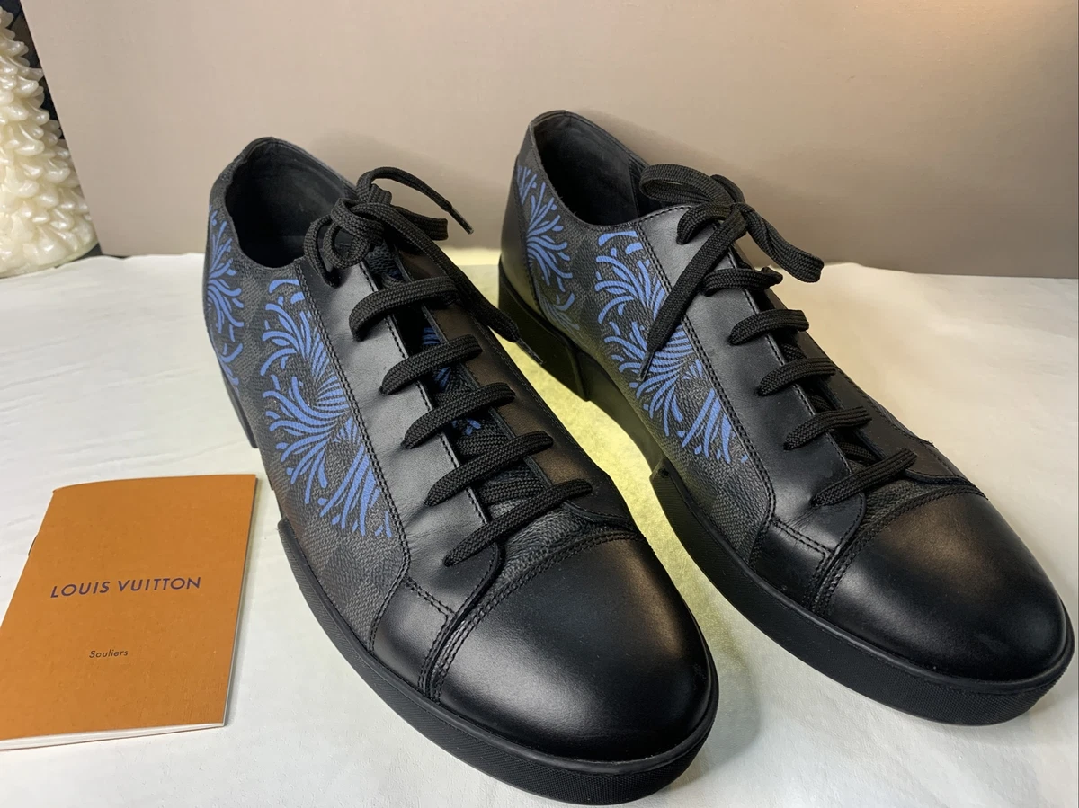 Louis Vuitton, Damier ebene low canvas trainers - Unique Designer Pieces