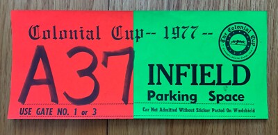 1977 Colonial Cup Pass, Camden SC, Cafe Prince, Steeplechase, Fishback