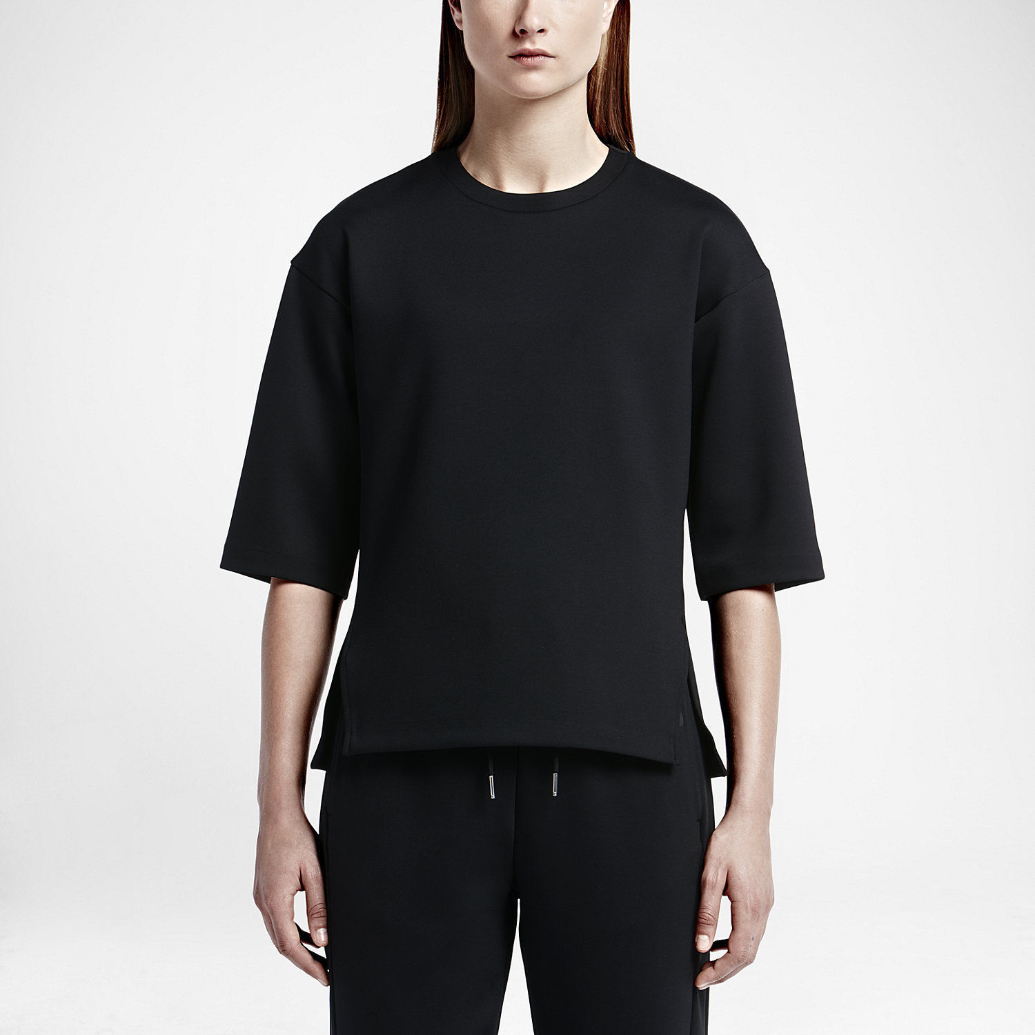 NIKE NIKELAB ESSENTIAL TRAINING TOP T-SHIRT SIZE S  (824092 010) BLACK