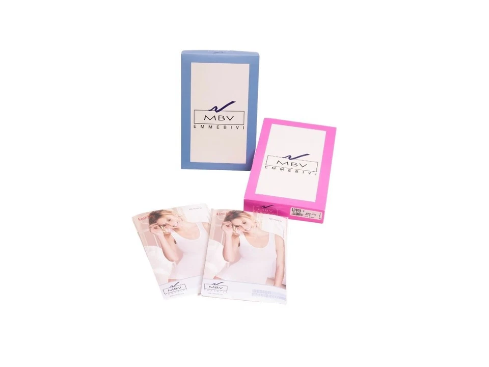 Women's Long Sleeve Wool Silk Top with Embroidered Hem Emmebivi Tank Top - Image 3 of 4