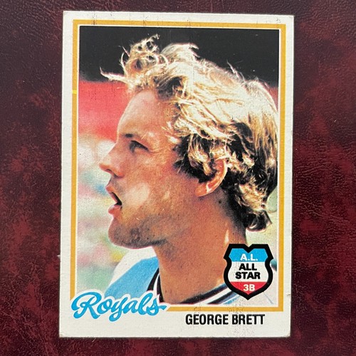 1978 Topps Set George Brett #100 Kansas City Royals - EX