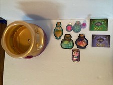 Magic Mixies Magical Misting Cauldron Purple  Gold With Accessories No Plushie