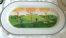 VILLEROY & BOCH LARGE PLATTER DESIGN NAIF