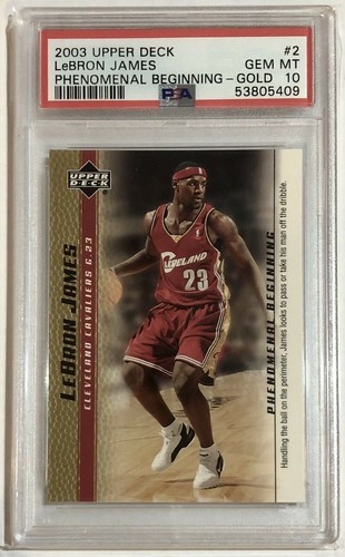 2003 LeBron James [Gold] #2