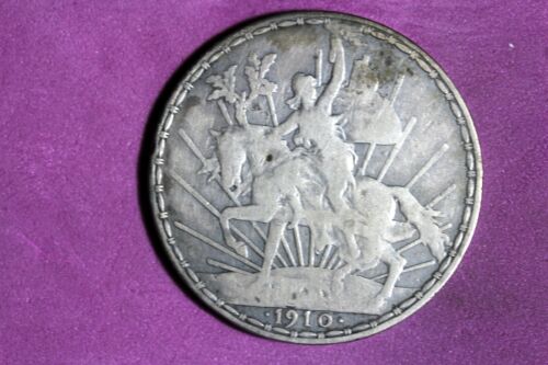 ESTATE FIND 1910 - Mexico 1 Peso Caballito Estados Unidos Mexicanos!! #N05174
