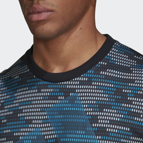 Adidas Men's Freelift Logo PrimeBlue Tennis T-Shirt FJ3450 Size Small - Stylish - Picture 5 of 8