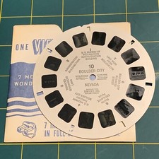 Rare Sawyer's Single view-master Reel 10 Boulder City Nevada 1946 1L