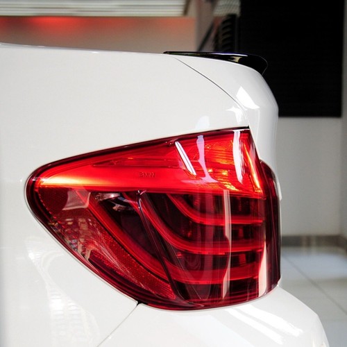 Rear Trunk Spoiler Wing For BMW 5 Series F10 520i 525i M5 2010-2017 2012 Black - Picture 9 of 10