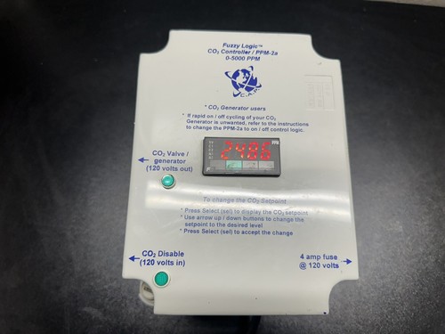 C.A.P. PPM-2a Fuzzy Logic Co2 Controller/Monitor CAP Used