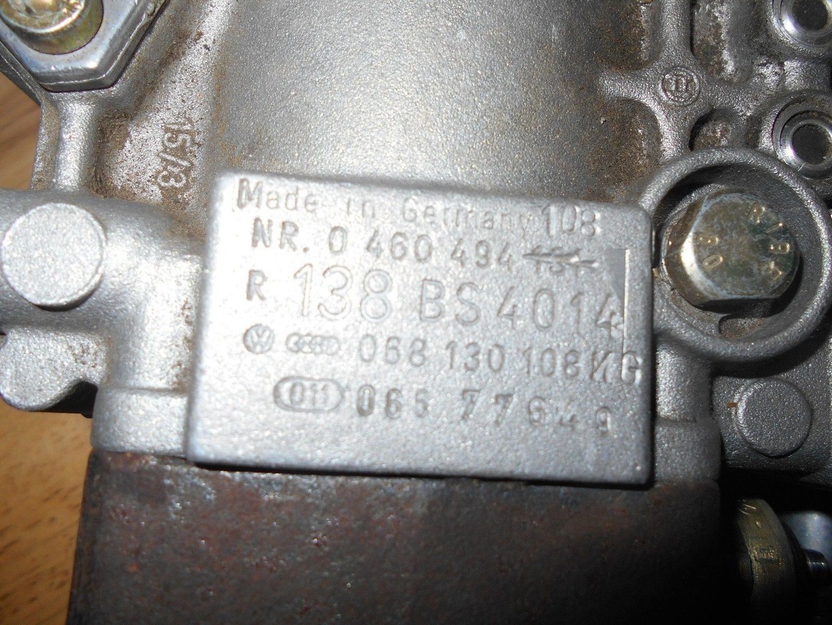 BOSCH NR 0460494131/R138BS4014/ 068130108NG, ENGINE DIESEL FUEL  