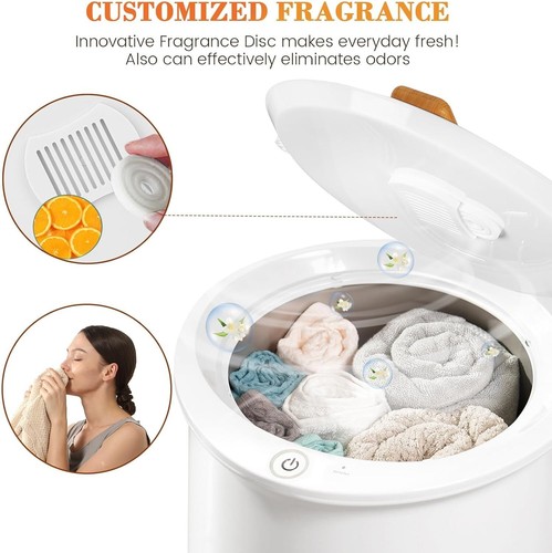 Premium Towel Warmer with Automatic Shut Off - Ideal for Bathrobes and Blankets - Picture 6 of 8
