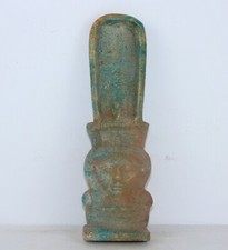 Rare Ancient Egyptian Pharaonic Antique Hathor Statue Sky God in Egyptian Myths