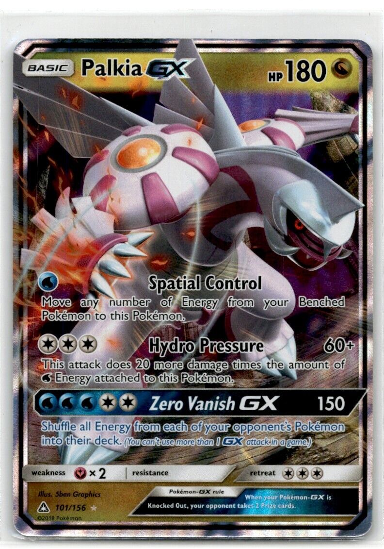 Pokemon Ultra Prism Palkia-GX #101