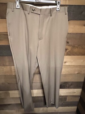 NWT Douglas & Grahame Tan Men's Slim Fit Dress Pants, Size W36/L27.5 | eBay