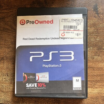 Red Dead Redemption: Undead Nightmare (Sony PlayStation 3, 2010)  - Tested!