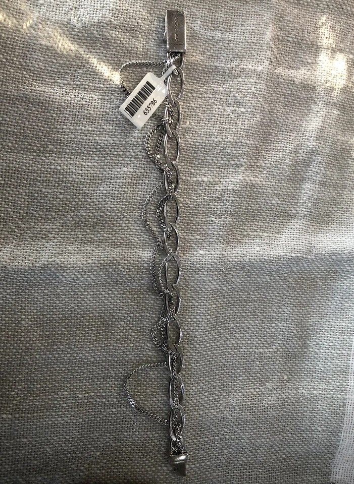 Pulsera PIANEGONDA Cadenas de Ley 925, hecha en Italia, diseñador � Foto 4 de 4