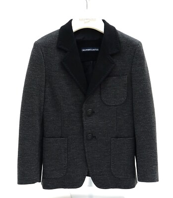 Boys CARLO PIGNATELLI Junior   Black Jacket Italy Size 5
