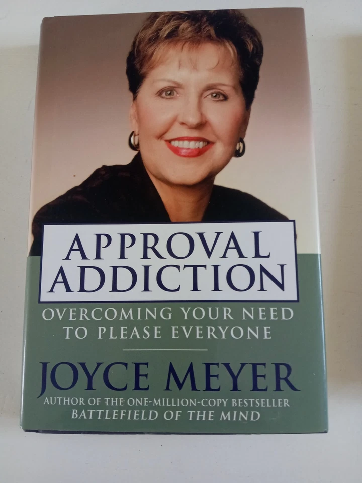 Lot of 2 Joyce Meyer Books Approval Addiction Enjoying where you are on the Way - Image 3 of 4