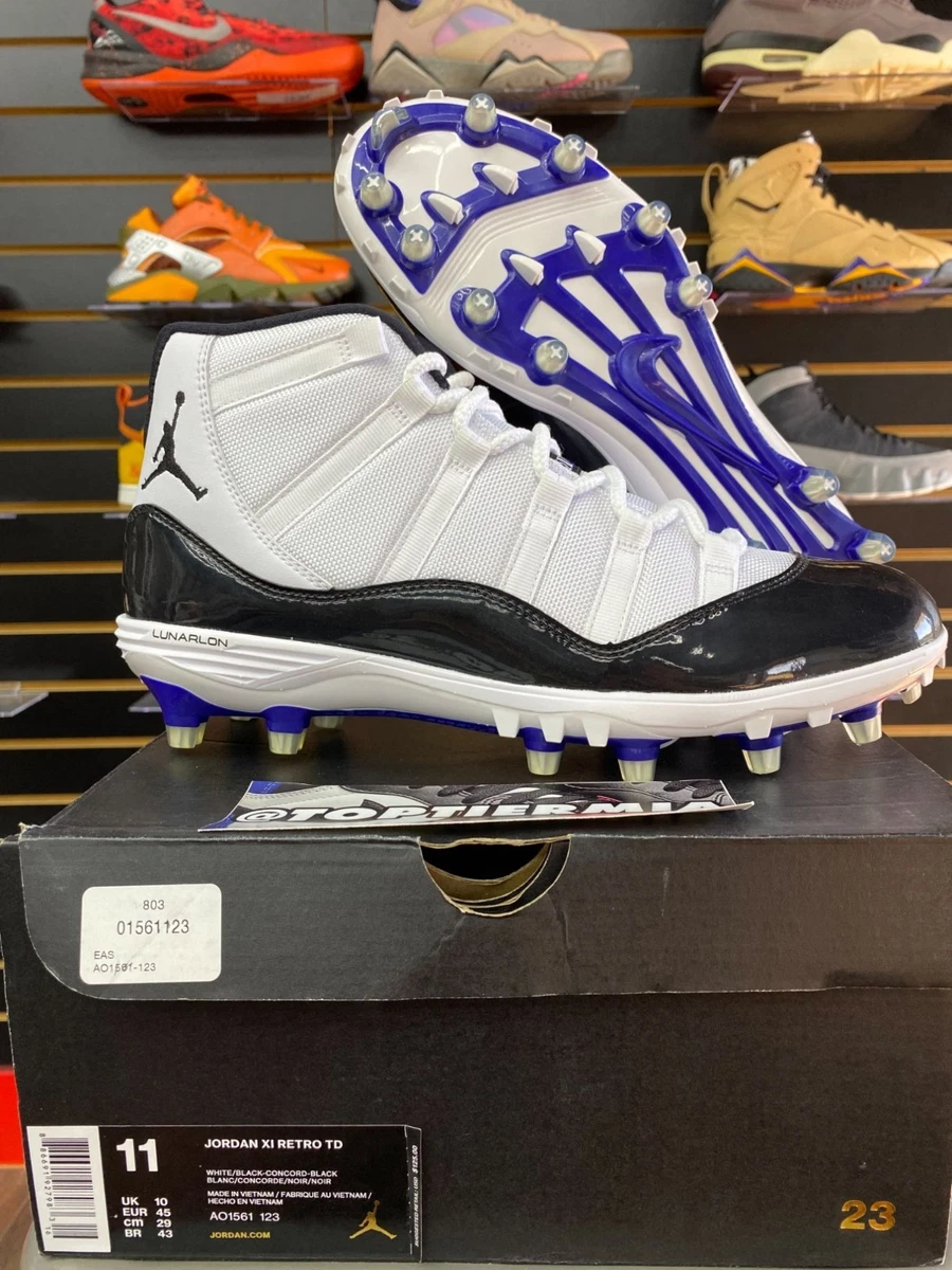Jordan 11 Retro TD Cleat Concord | eBay