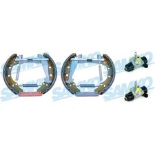 ORIGINAL® SAMKO Bremsbackensatz Hinten für VW GOLF IV UP! POLO VI POLO V POLO