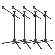 4 szt. Live Stream Microphone Stand Dual Mic Clip Boom Arm Statyw Studio