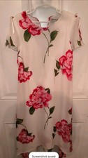 Flower Dress Special Occasion Summer Dress for Girls Size 8-10 Pink Floral Dress