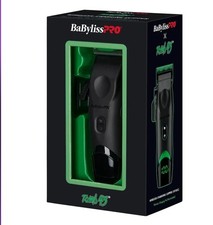 BaByliss Pro Tomb45 Wireless Charging Clipper Black Green - BRAND NEW